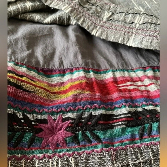 Free People New Romantics Weather Vane Ikat print dress, size 4 - Picture 4 of 5